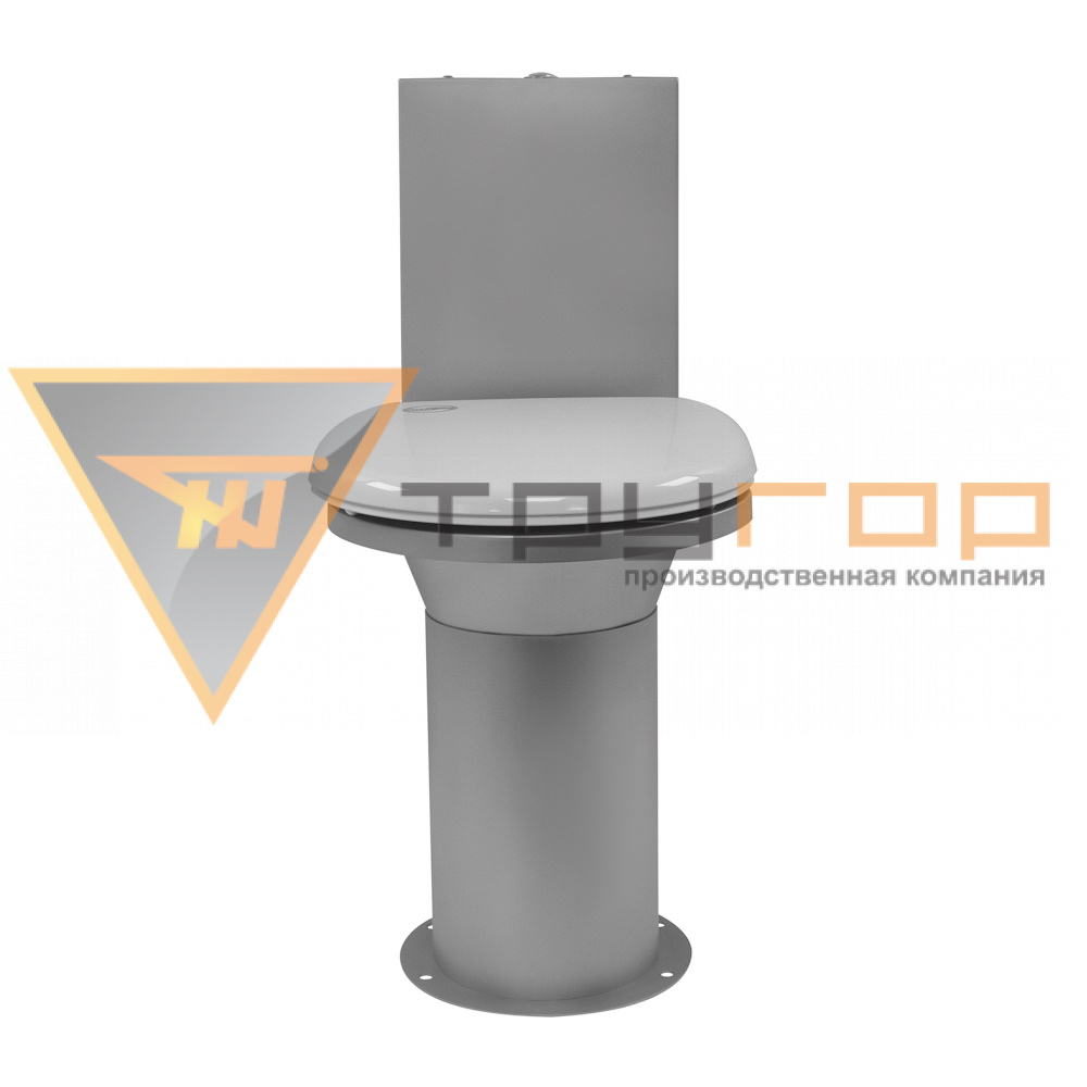 Унитаз напольный с баком антивандальный УЛЬТРА ЛАЙТ