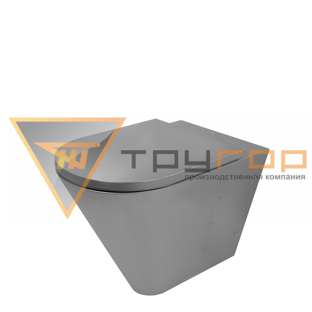 Сиденье с крышкой для унитаза антивандальное