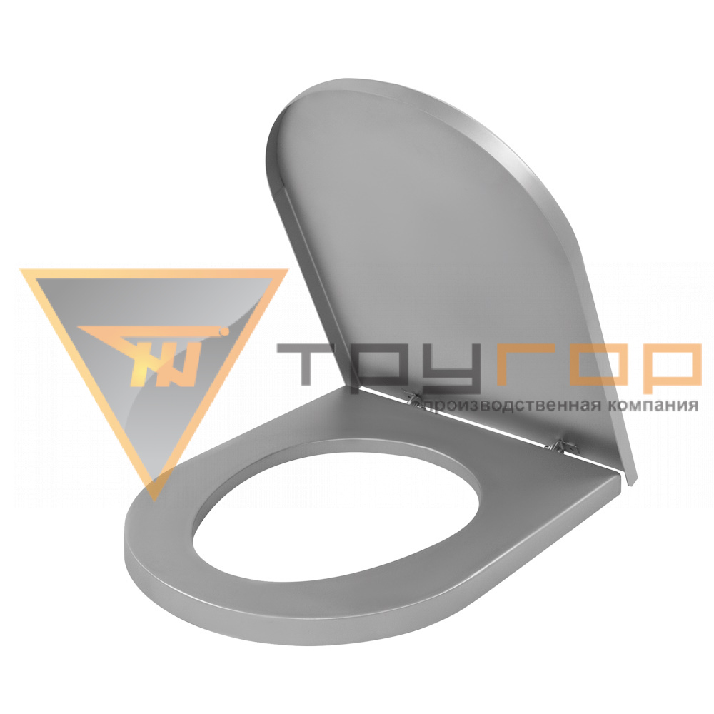 Сиденье с крышкой для унитаза антивандальное