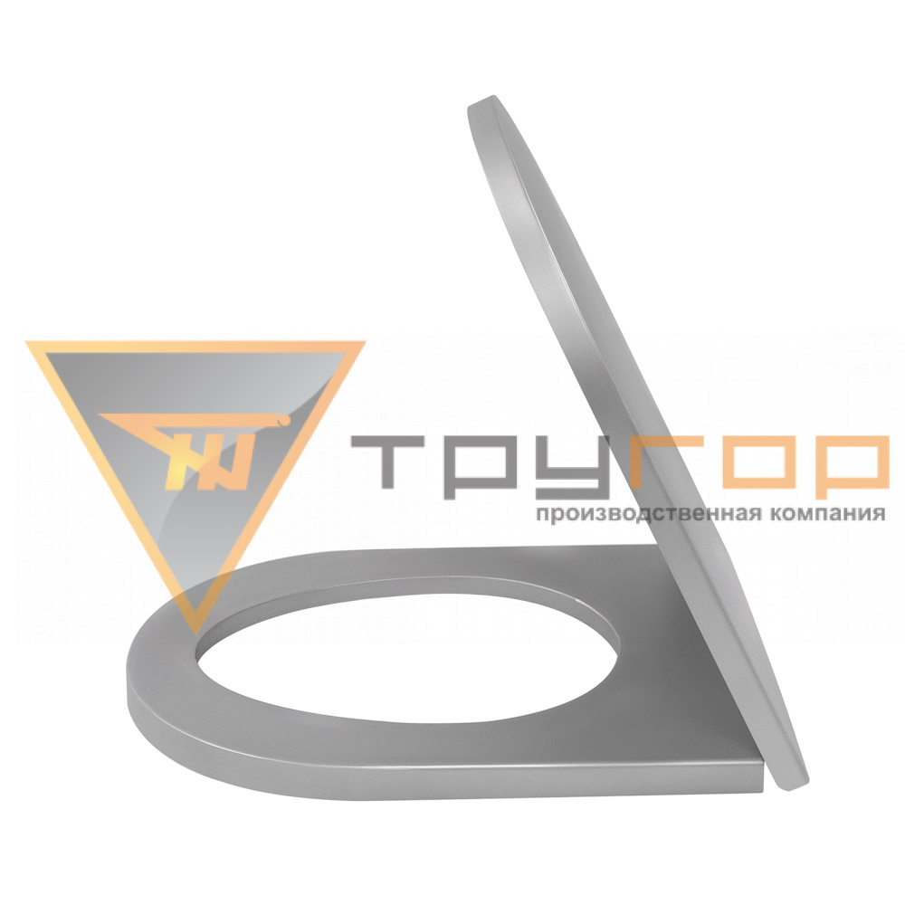 Сиденье с крышкой для унитаза антивандальное